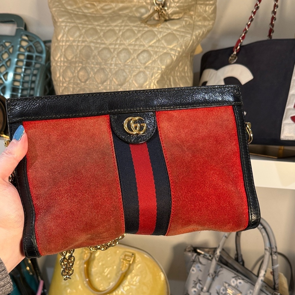 Gucci Suede Bag
